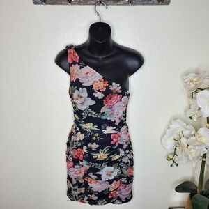 knee length dresses for ladies Miu Miu Italy. Vintage Black Cotton/Elastane Blend Mini Dress